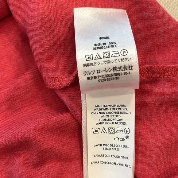 Polo by Ralph Lauren Men's Classic Red Polo Shirt - Picture 4 of 7